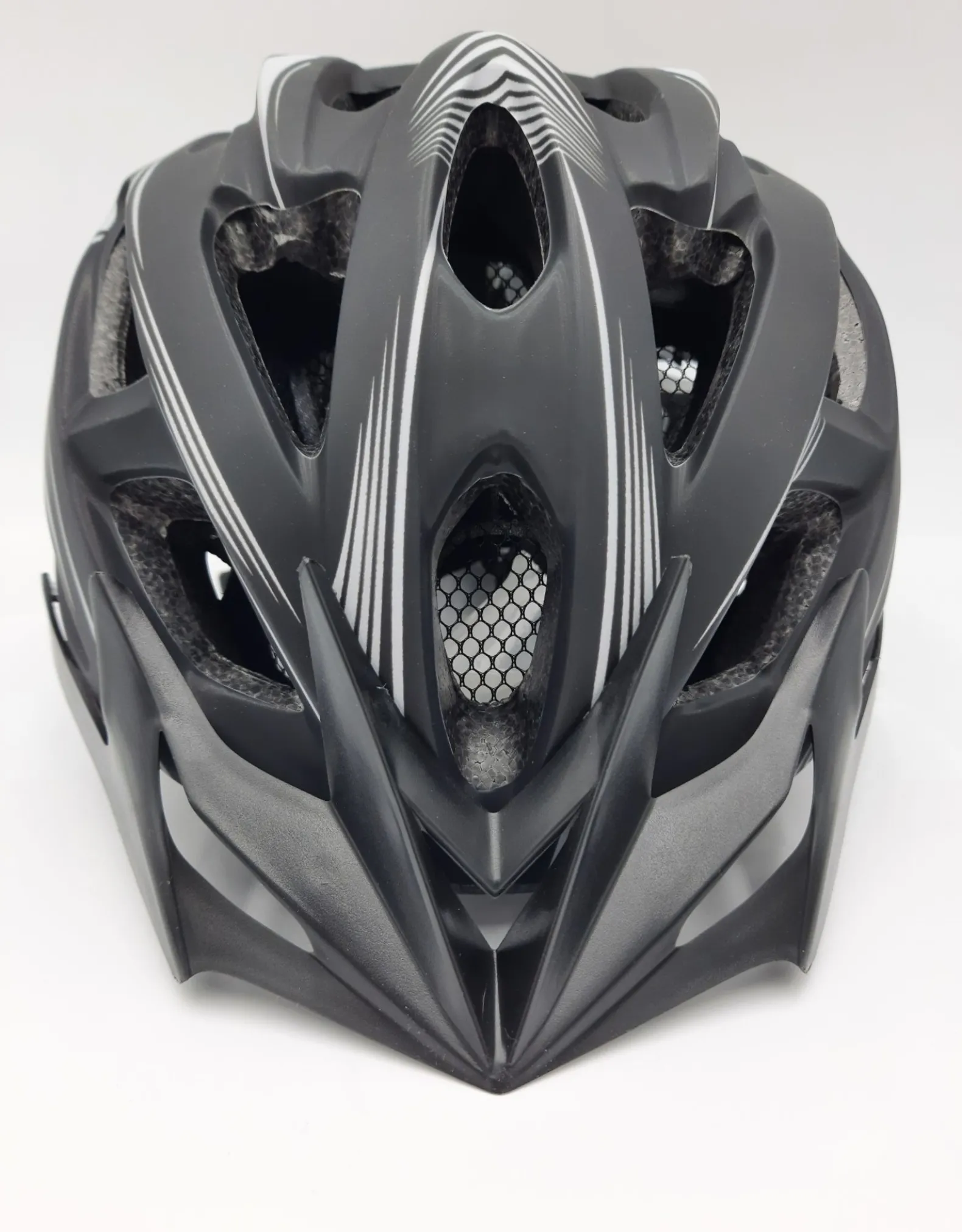 BBC Casque Stealth Noir Mat-Argent